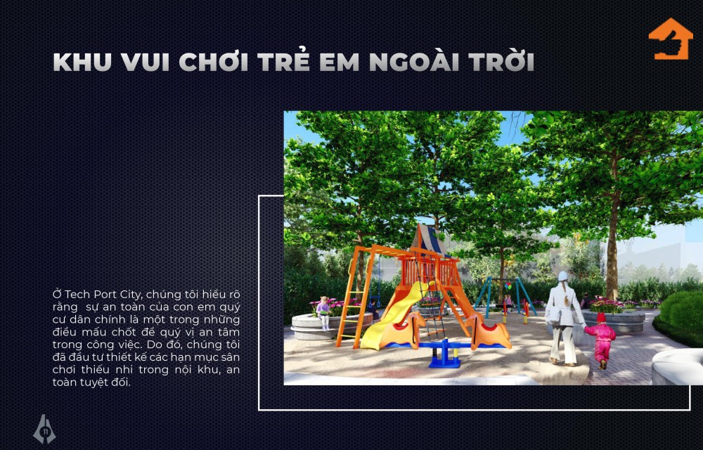 Khu vui chơi trẻ em ngoài trời