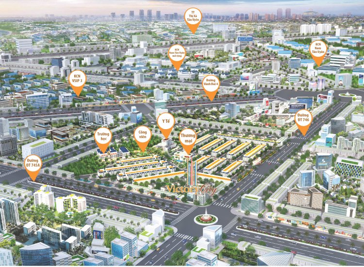 Phối cảnh tiện ích dự án Victory City Tân Uyên