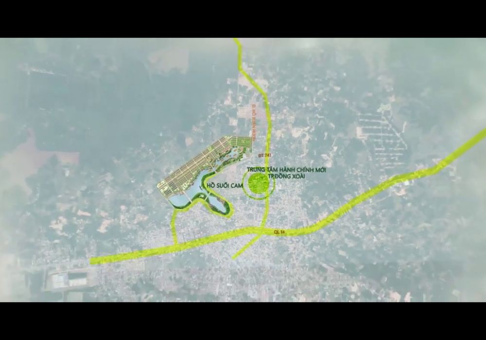 Vị trí dự án Royal Star Lake Đồng Xoài Bình Phước