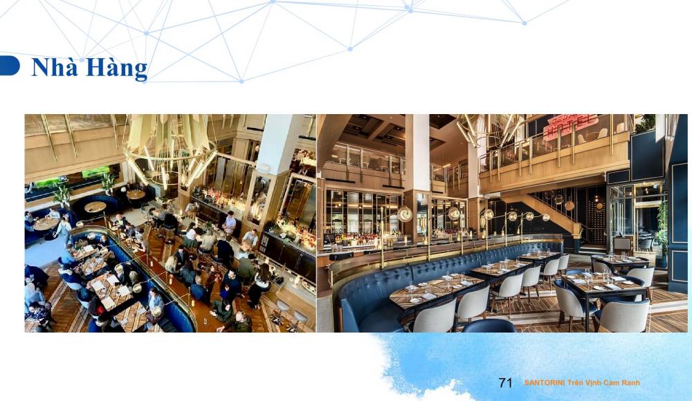 Tiện ích nhà hàng căn hộ Condotel Cam Ranh Bay