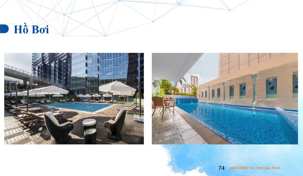 Tiện ích hồ bơi căn hộ Condotel Cam Ranh Bay