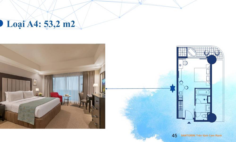 Mặt bằng căn hộ Condotel Cam Ranh Bay