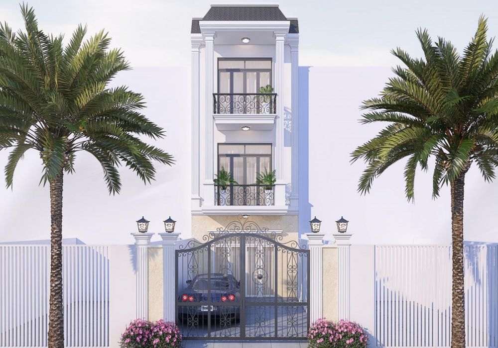 Thiết kế dự án nhà phố Louis Resident Dĩ An Bình Dương