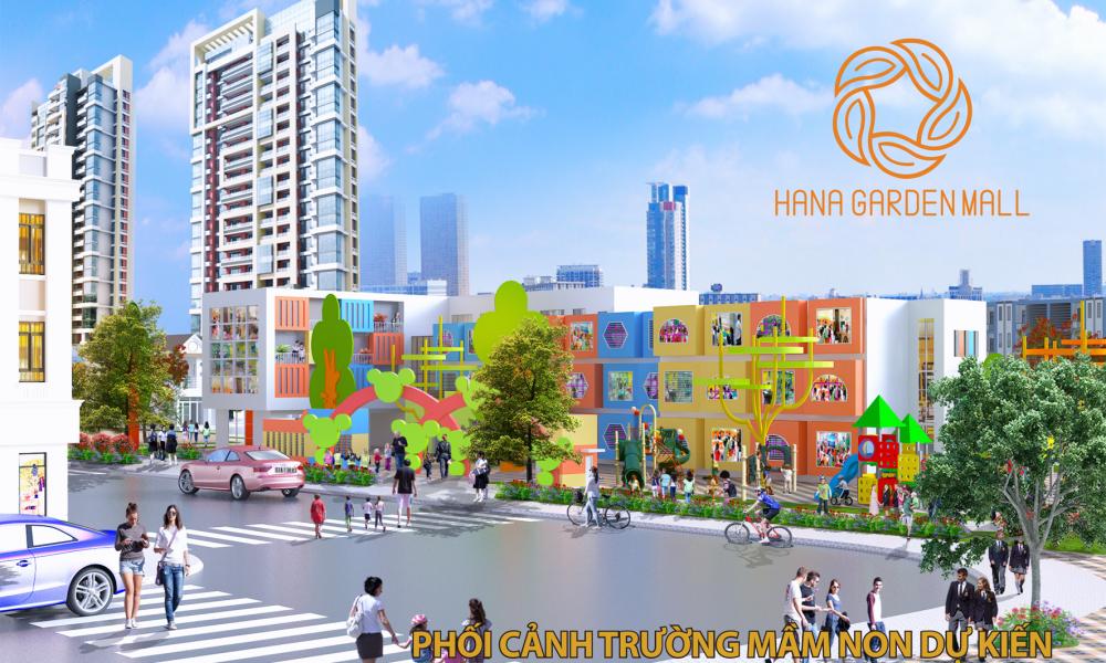 Phối cảnh trường Mầm non dự án Hana Garden Mall