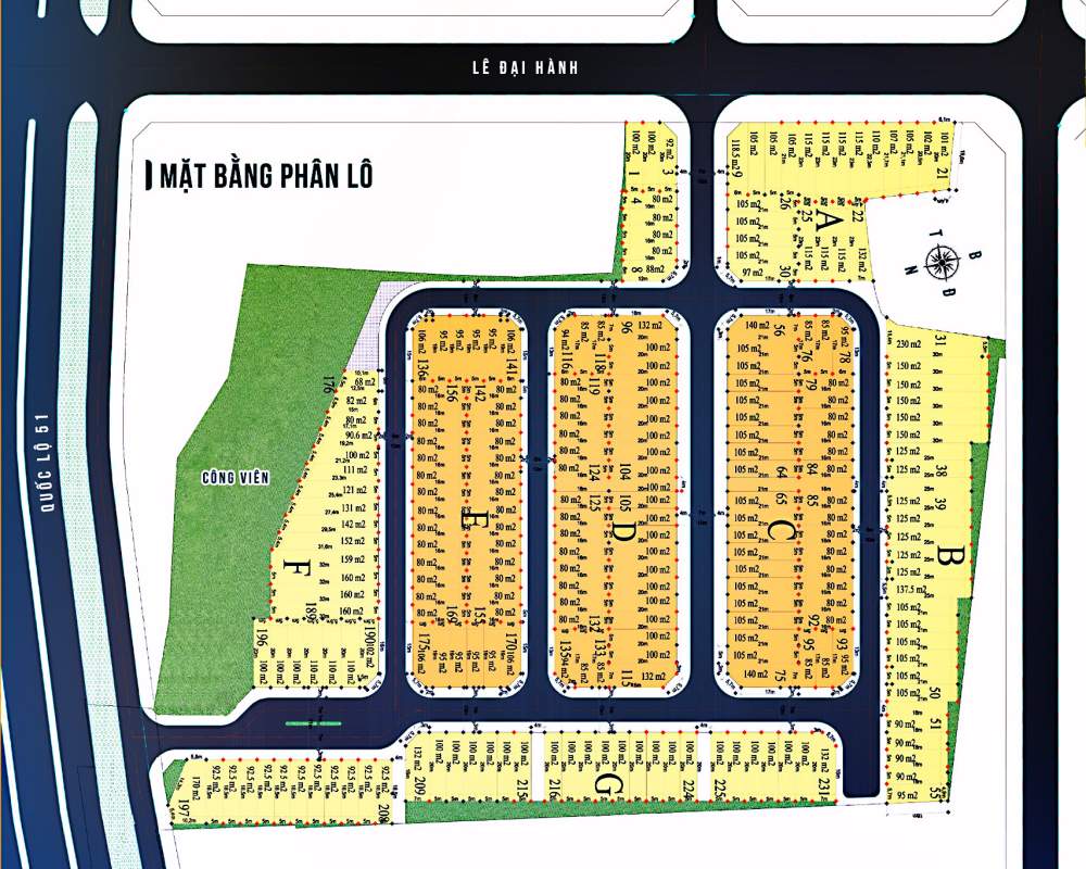 Mặt bằng dự án Sago City 