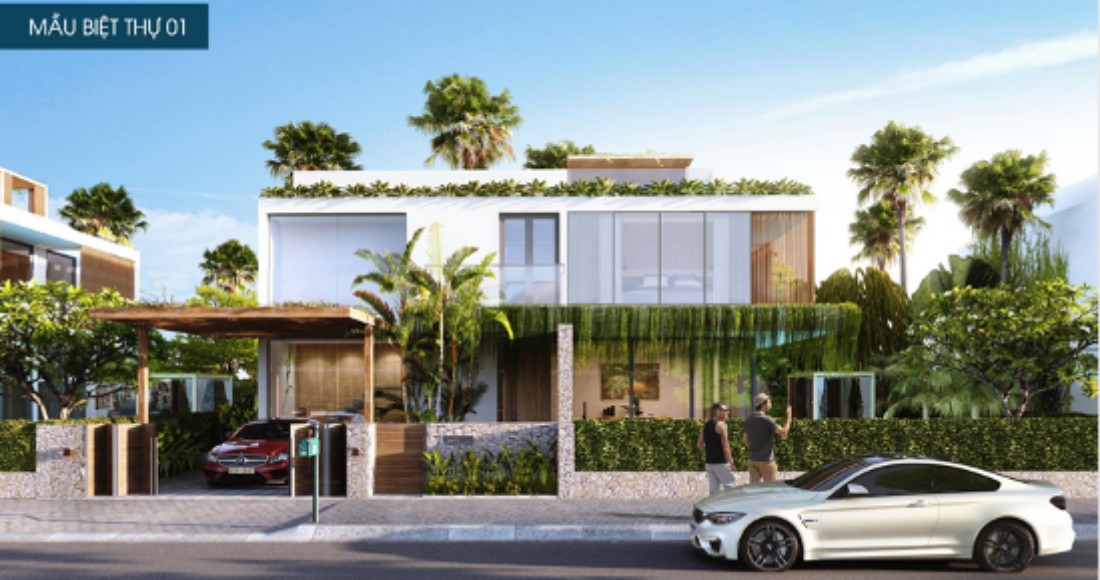 Thiết kế biệt thự 01 nghĩ dưỡng dự án The Apus