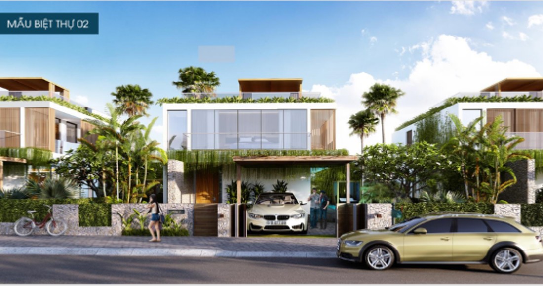 Thiết kế biệt thự 02 nghĩ dưỡng dự án The Apus