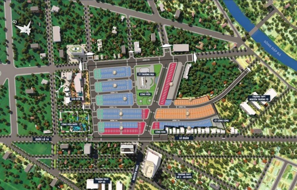 Vị trí dự án Quy Nhơn New City 