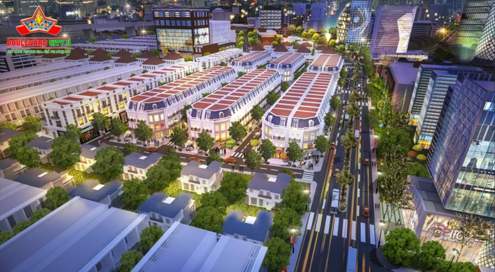 Mặt bằng dự án Boulevard City II Bà Rịa