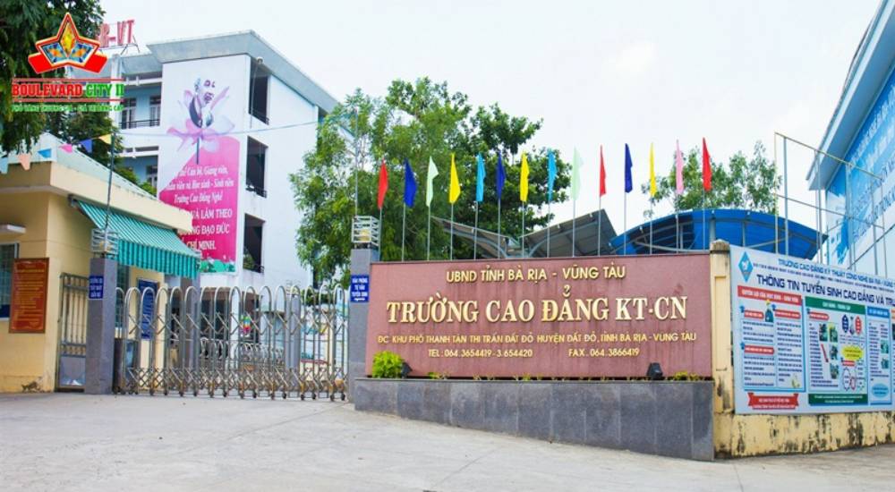 Trường cao đẳng gần dự án Boulevard City II Bà Rịa
