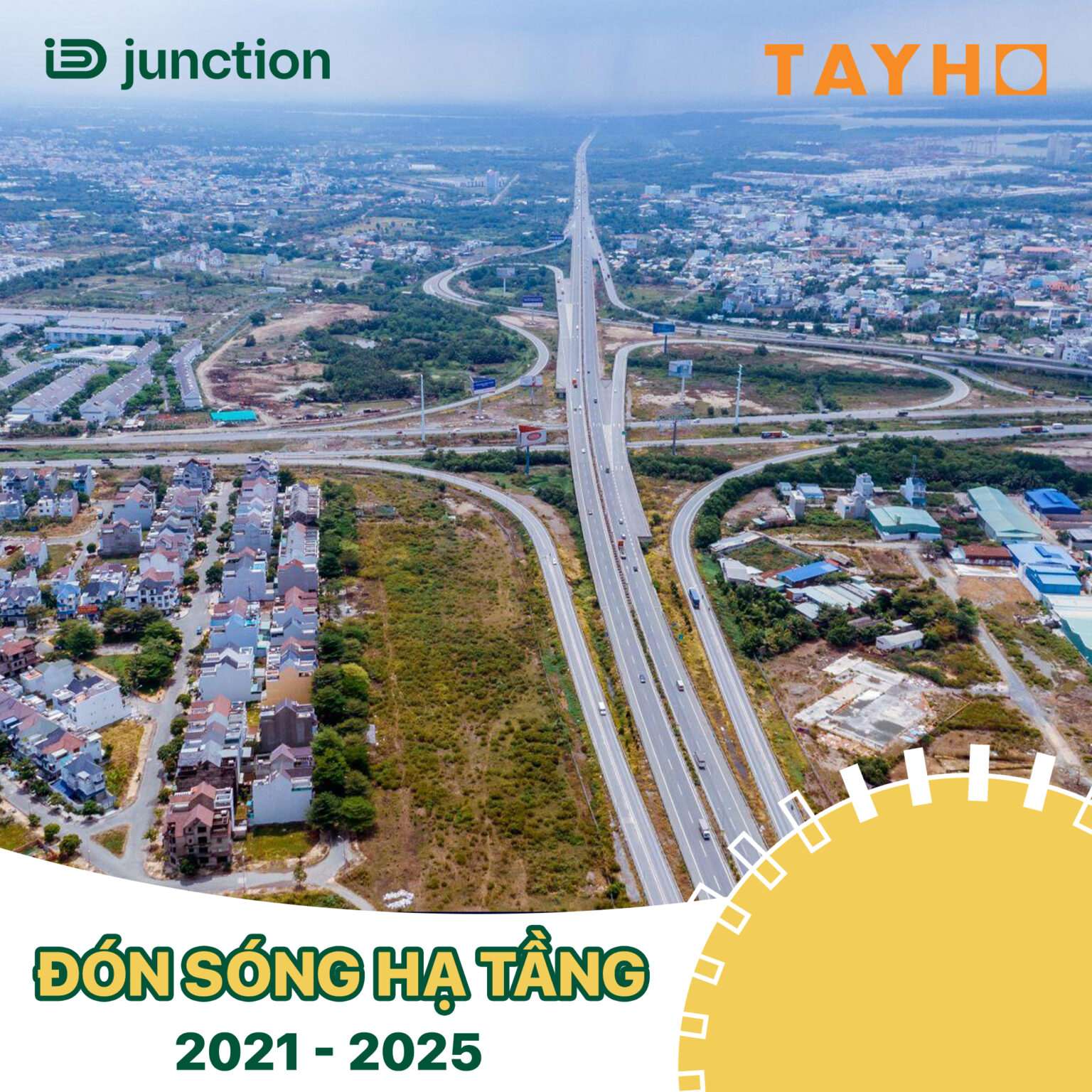 Vị trí khu đô thị ID Junction hưởng lợi hạ tầng giao thông của khu vực Long Thành