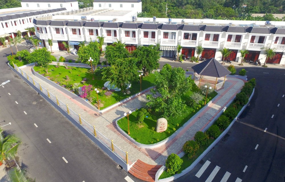 Công viên dự án nhà phố Champaca Garden Bình Dương