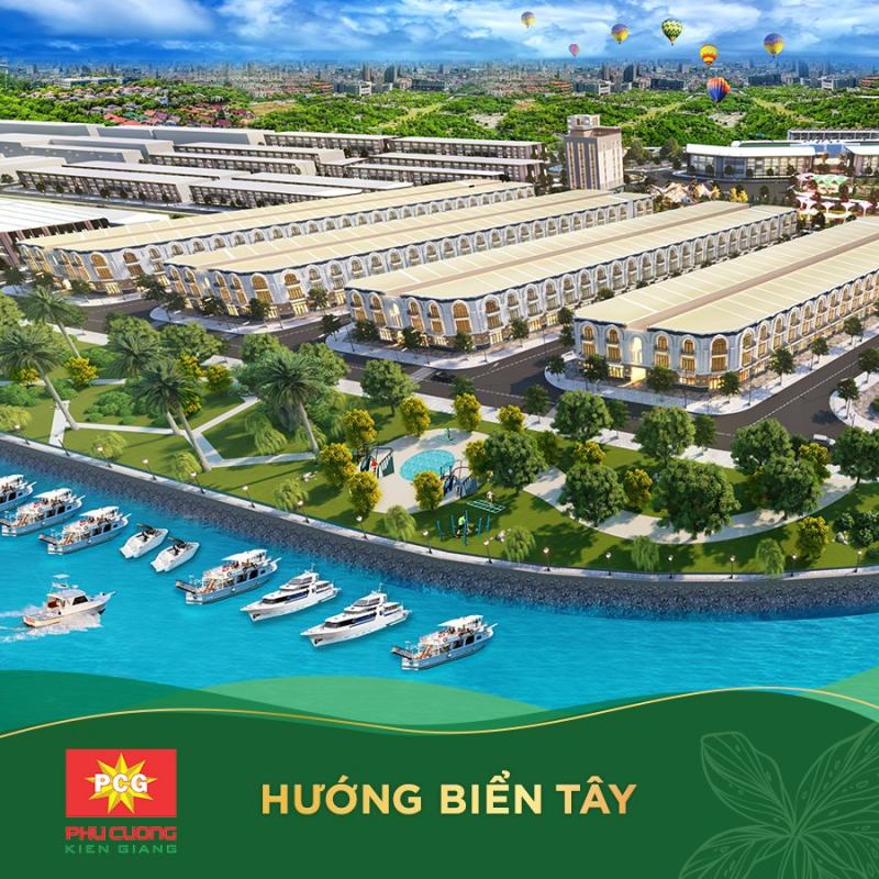 Biệt thự ven sông Phú Cường Hoàng Gia