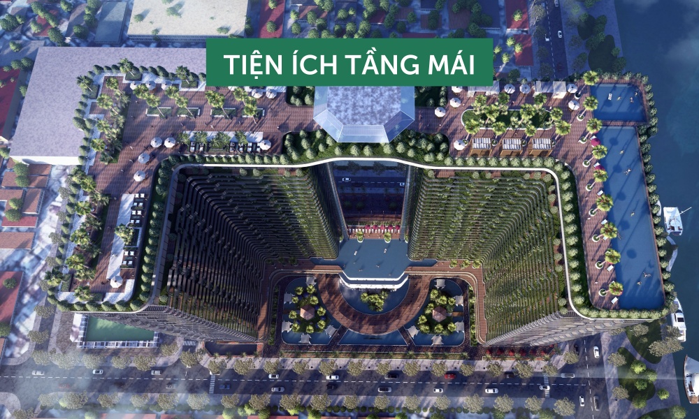 Tiện ích tầng mái dự án căn hộ Sunshine Horizon Quận 4