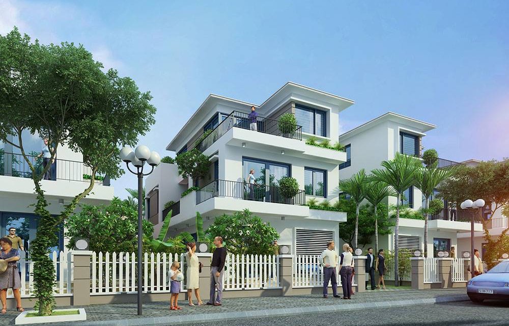 Thiết kế biệt thự dự án Royal Riverside City Móng Cái Quảng Ninh 