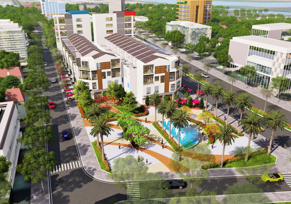 Công viên dự án đất nền Đà Nẵng New Center