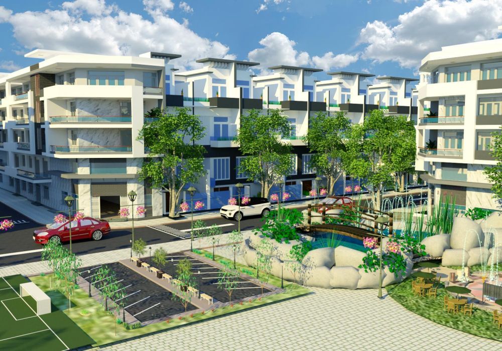 Công viên dự án đất nền Shingmark Village Trảng Bom Đồng Nai