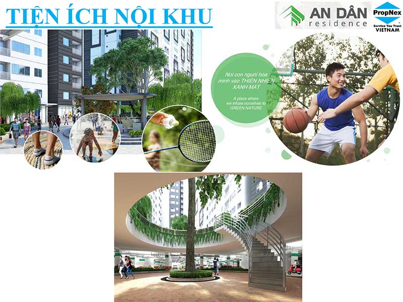 Tiện ích nội khu căn hộ An Dân Residence