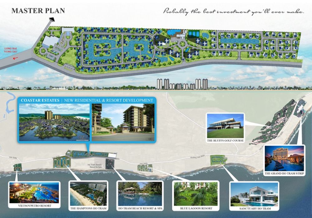 Tiện ích dự án Coastar Estate Hồ Tràm