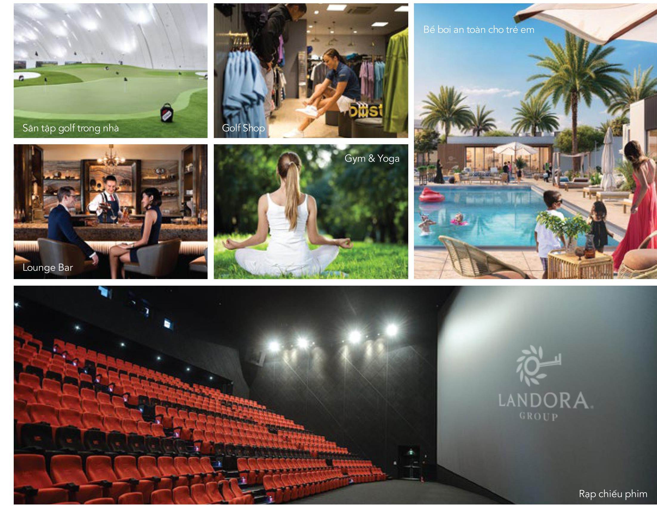 Phối cảnh tiện ích nội khu dự án Golf View Đà Nẵng