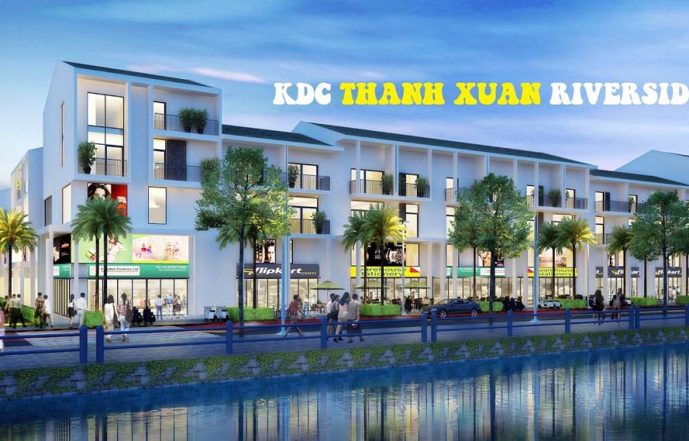 Phối cảnh dự án Thạnh Xuân Riverside