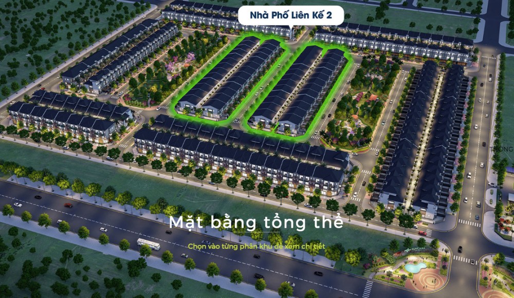 Mặt bằng nhà phố liên kế 2 dự án Sun Casa Central 