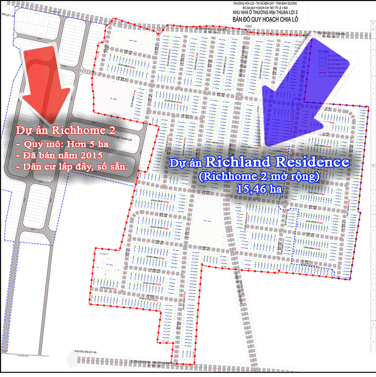 Khu đô thị Richland Residence toạ lạc đặc địa liền kề Richhome 2 (đã bàn giao sổ)