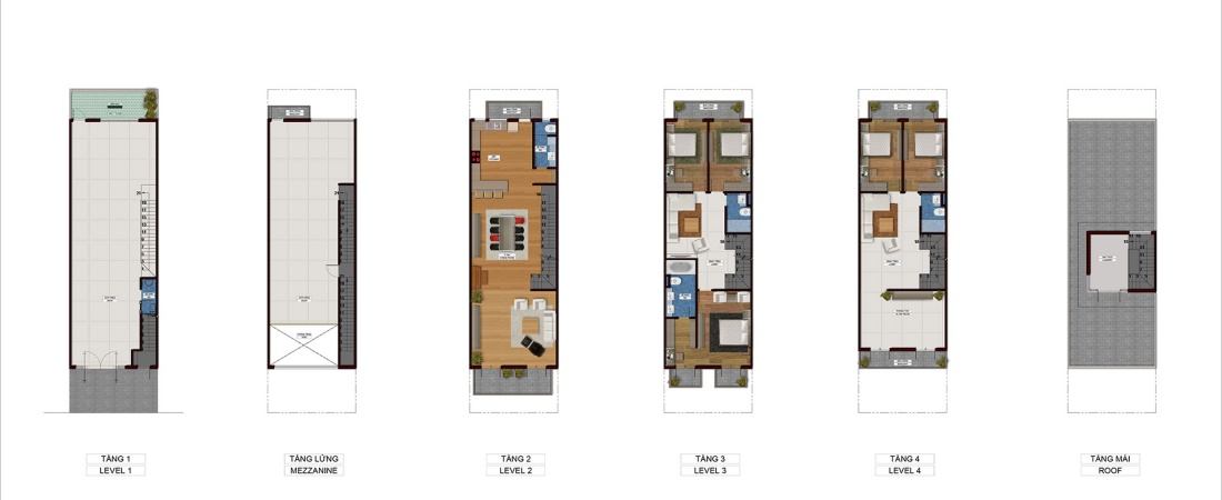 Thiết kế dự án khu đô thị Hà Tiên Centroria Night Market