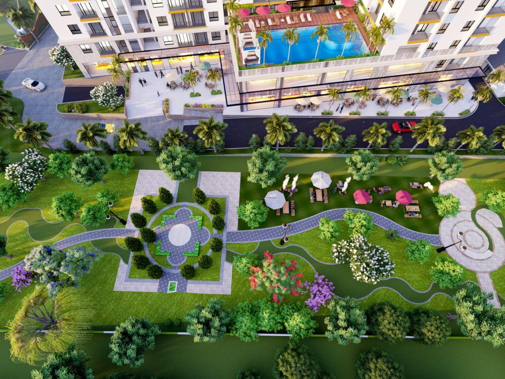 Công viên dự án căn hộ Hado Garden Homes Quận 9