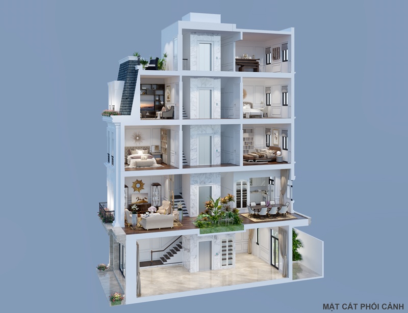 Mặt bằng Shophouse Hoàng Huy Riverside