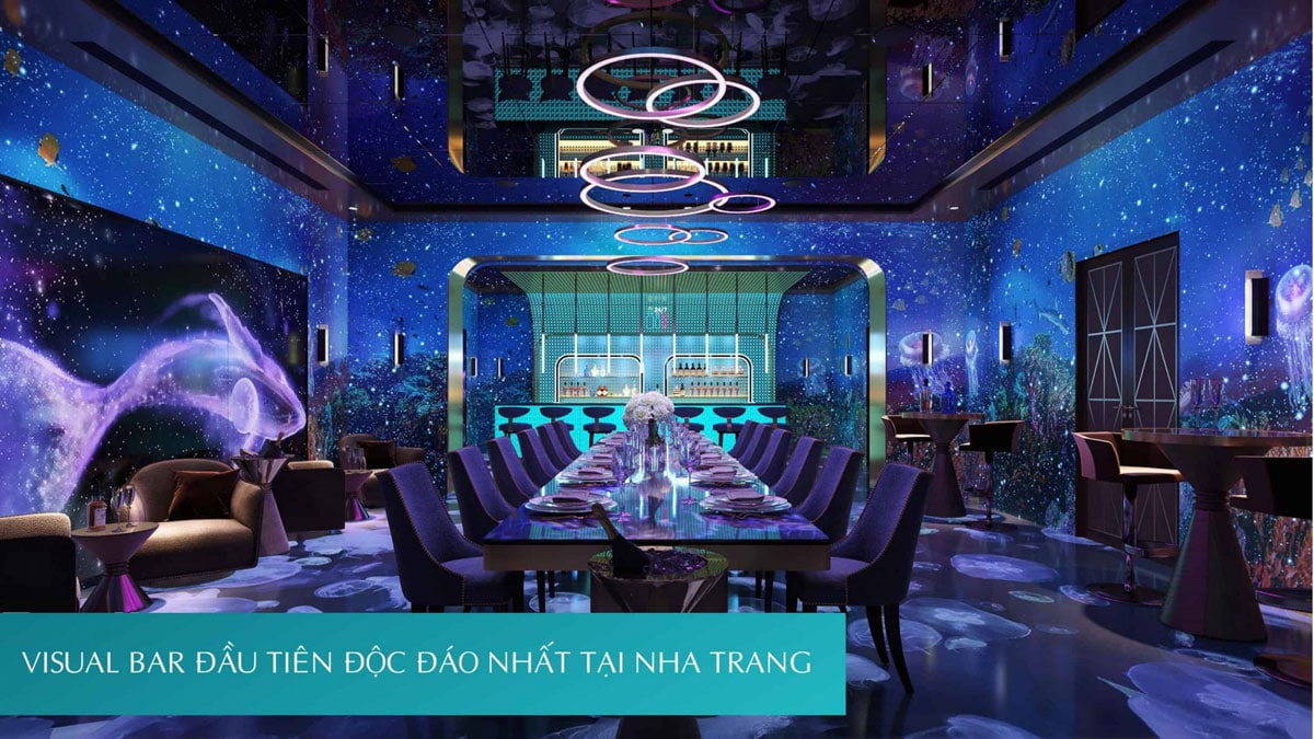 Visual Bar đầu tiên và độc đáo tại căn hộ Ancruising Nha Trang
