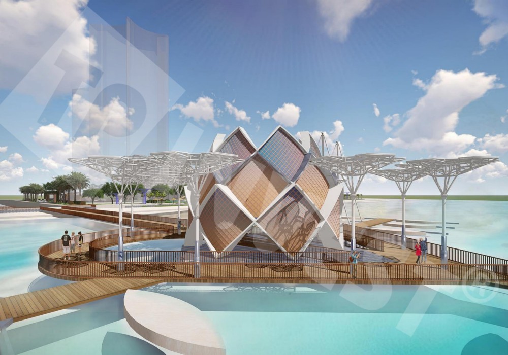 Cầu tình yêu dự án căn hộ biệt thự Aria Vũng Tàu Hotel & Resort