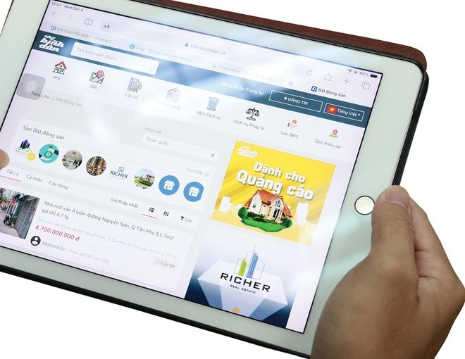 Vốn khủng đổ vào ứng dụng công nghệ bất động sản