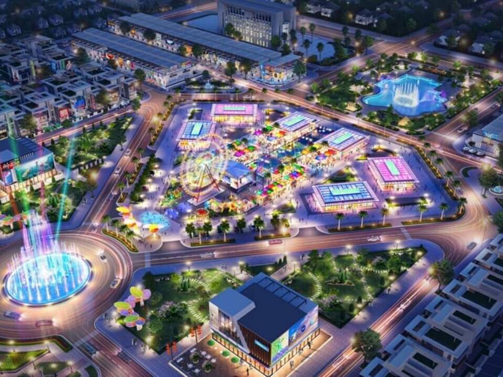 Công viên dự án đất nền  Phú Hoà Residence Bình Dương