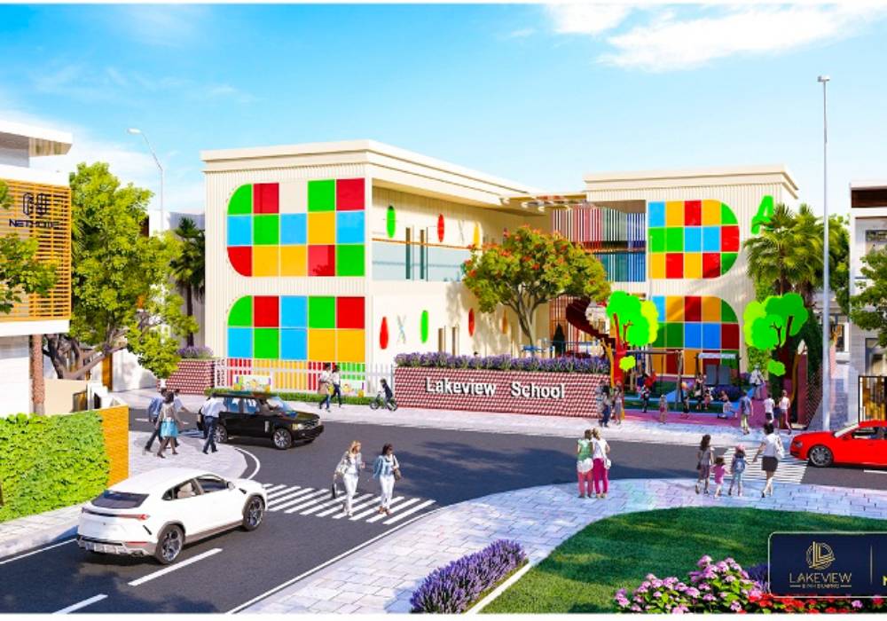 Trường học nội khu dự án đất nền Lakeview Bình Dương
