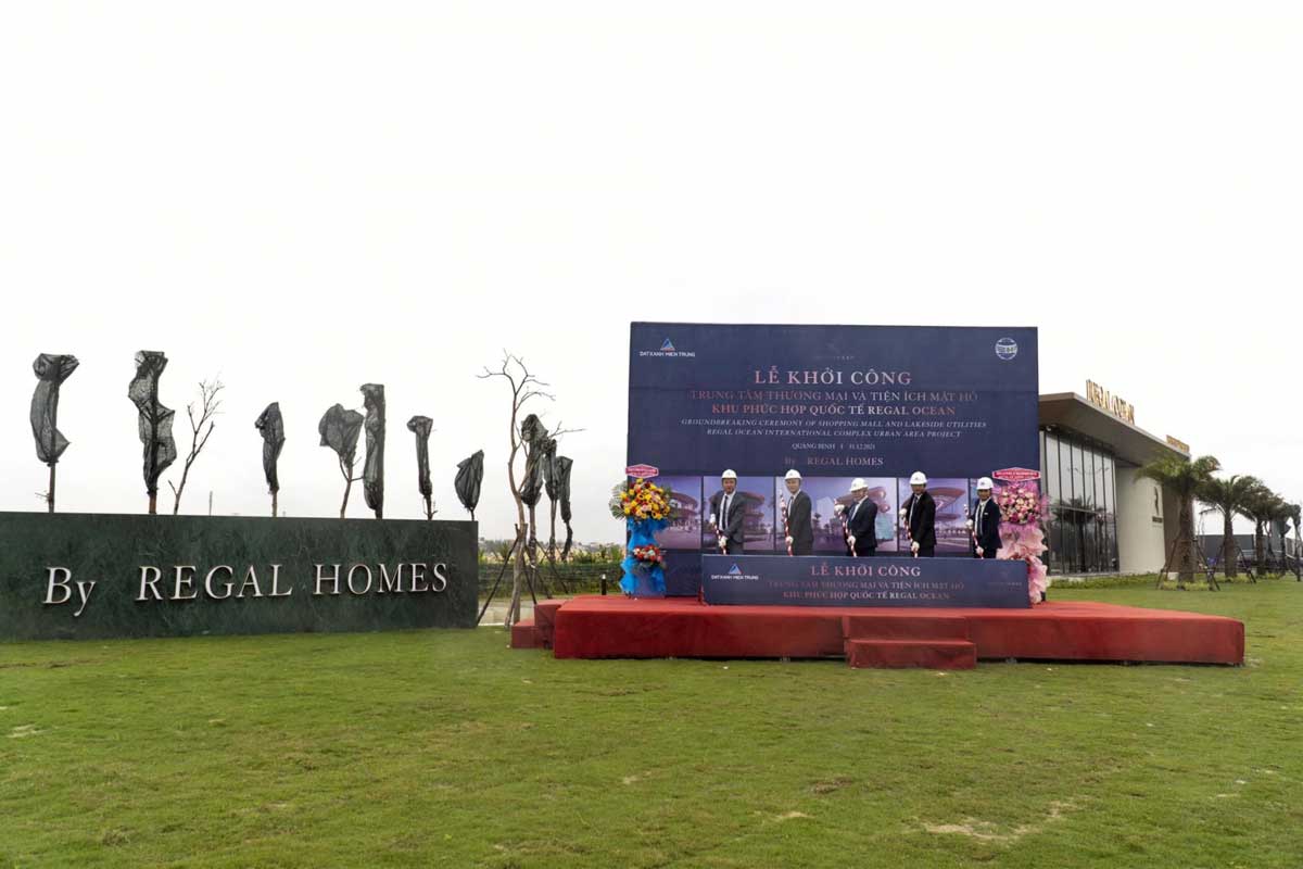 Khời công xây dựng dự án Regal Legend Quảng Bình