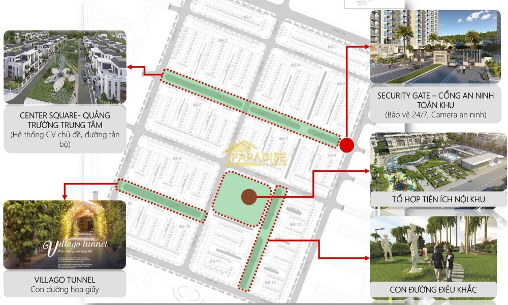 Mặt bằng tổng thể dự án KVG The Capella Garden 