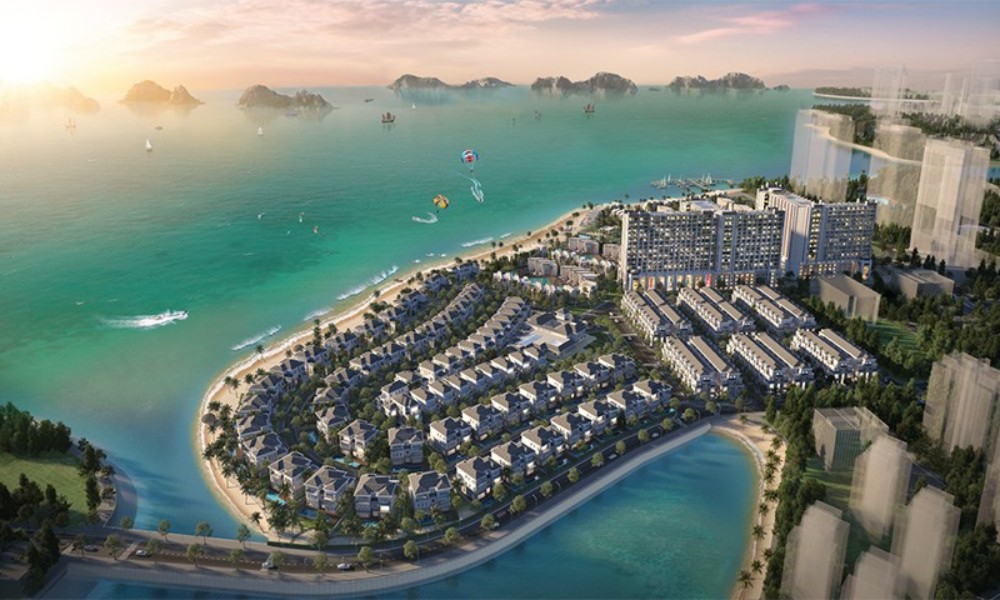 Phối cảnh dự án nghĩ dưỡng Grand Bay Townhouse Hạ Long