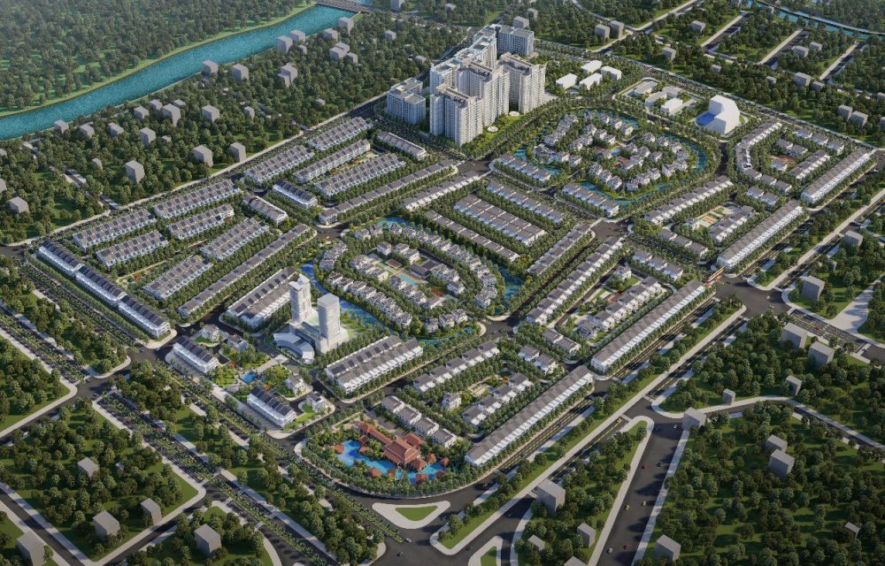 Mặt bằng dự án Eco Garden Huế