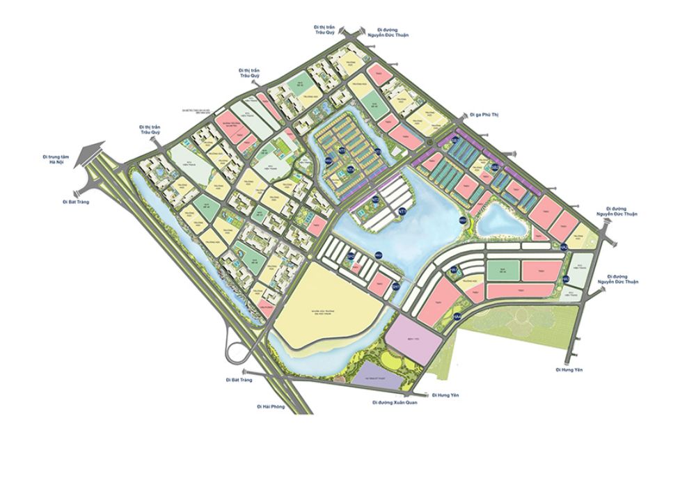 Mặt bằng dự kiến dự án Vinhomes Bà Rịa - Vũng Tàu