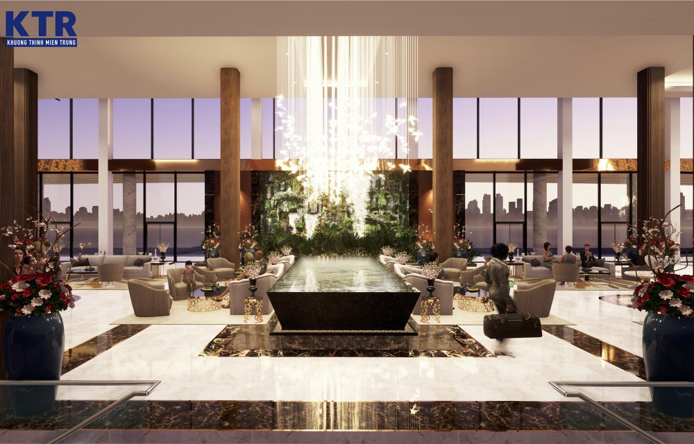 Sảnh chờ dự án Aria Đà Nẵng Hotel & Resort Đà Nẵng