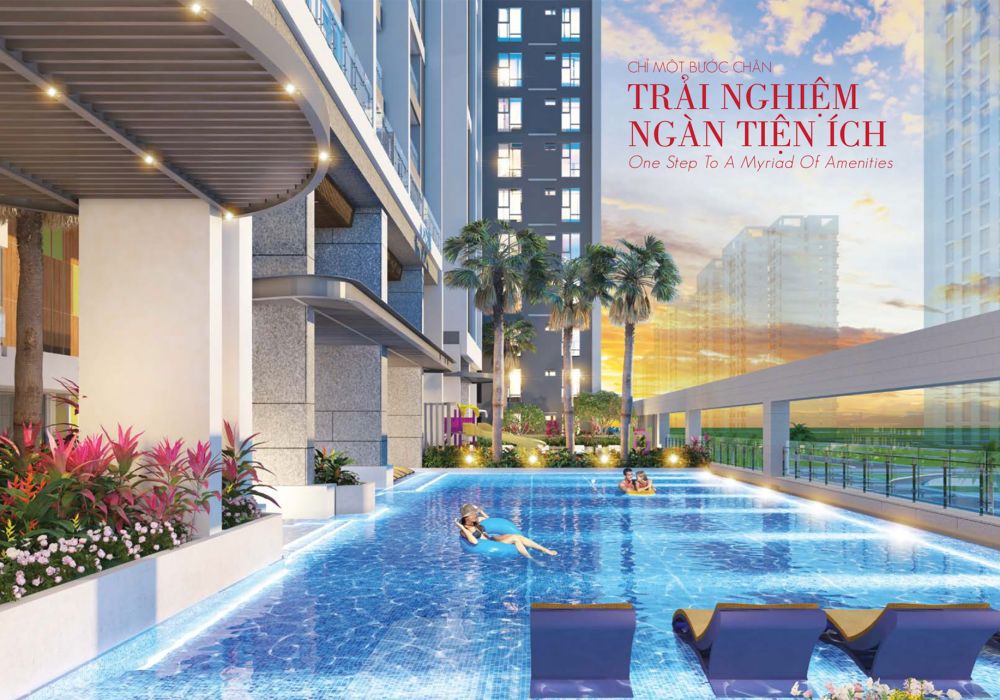 Hơi bơi căn hộ The Ascentia