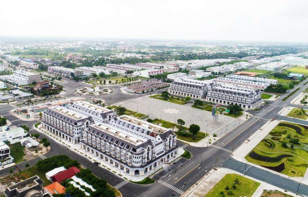 Hình ảnh thực tế dự án Shophouse Phú Cường