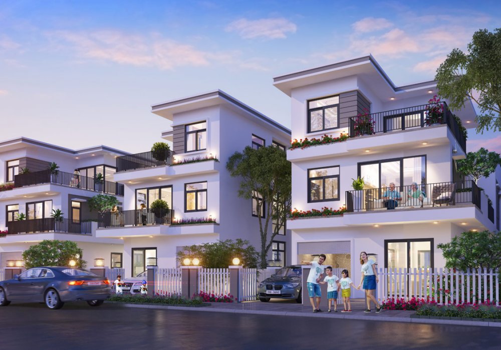 Thiết kế biệt thự dự án Central Residence Bình Dương