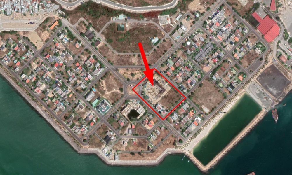 Vị trí dự án căn hộ Nha Trang Peninsula Tower