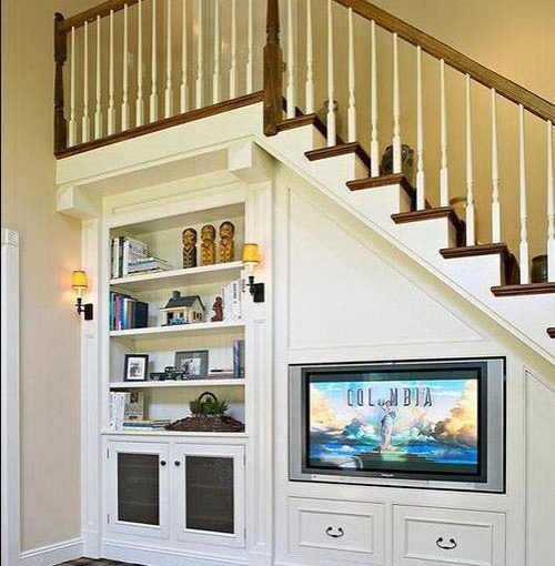 Muôn cách tận dụng gầm cầu thang chứa đồ cho nhà nhỏ