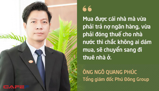 Ở góc độ là một nhà đầu tư, ông Ngô Quang Phúc