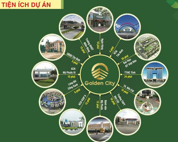 TIện ích ngoại khu dự án Phương Toàn Phát Bến Cát