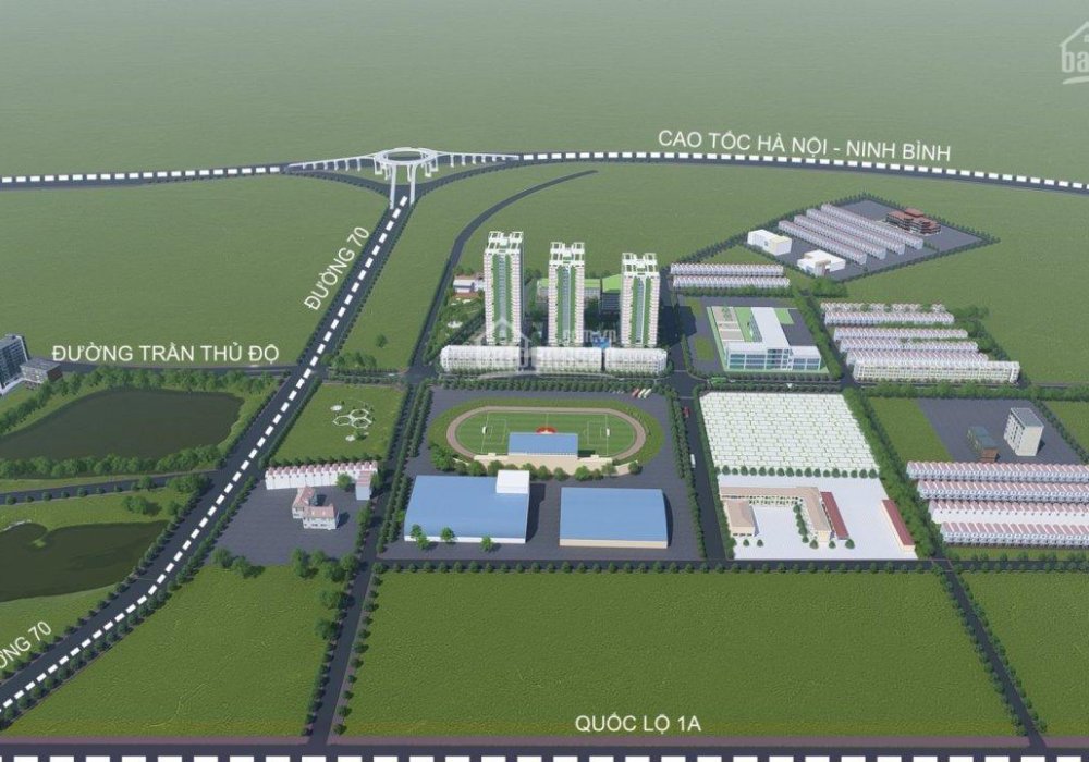 Vị trí dự án khu nhà ở xã hội IEC Residences Hà Nội