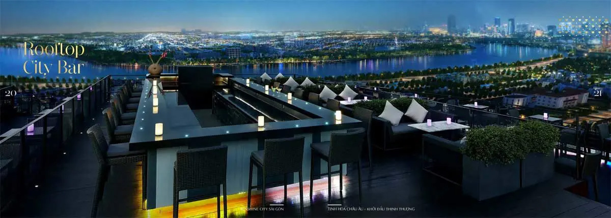 Phối cảnh tiện ích tại dự án khu căn hộ Sunshine Sky City